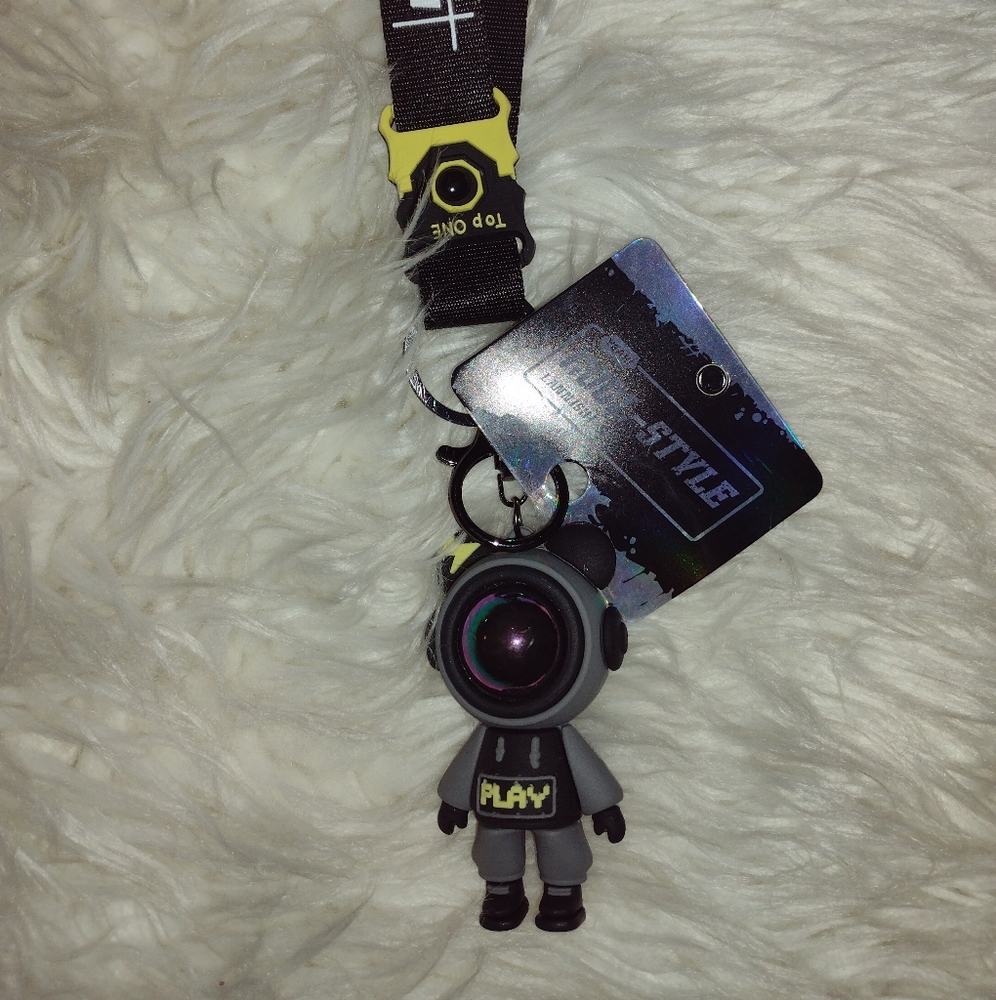Top One Mask Keychain.